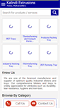 Mobile Screenshot of kalindiblisterpackaging.com